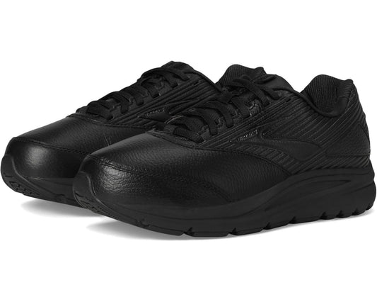 Brooks Addiction Walker 2 Black Women's Leather SneakerBrooksWomen's Sneaker